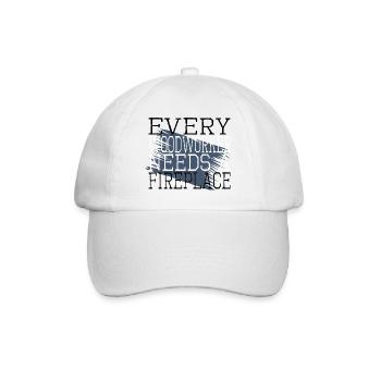 Dad Axes Chainsaw Grab Lumberman Carpenter Joke - Baseball Cap - white/white - Front