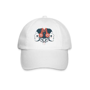 Music Therapy - Baseball Cap - white/white - Front