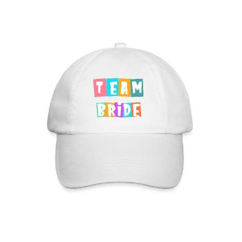 Équipe Bride ! Personnalisable - Casquette classique - blanc/blanc - Devant