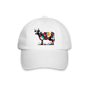 Vache - Casquette classique - blanc/blanc - Devant