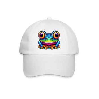Grenouille - Casquette classique - blanc/blanc - Devant