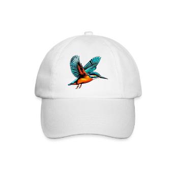 Kingfisher - Baseball Cap - white/white - Front