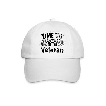Veteranentag Veteran - Baseballkappe - Weiß/Weiß - Vorne