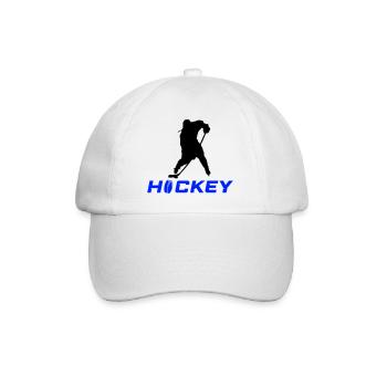 eishockey spieler - Baseballkappe - Weiß/Weiß - Vorne