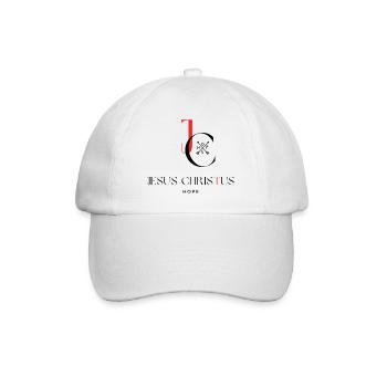 Hope - Baseballkappe - Weiß/Weiß - Vorne