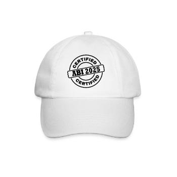 Abi 2025 - Baseball Cap - white/white - Front