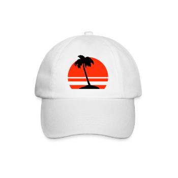Île Palm - Casquette classique - blanc/blanc - Devant