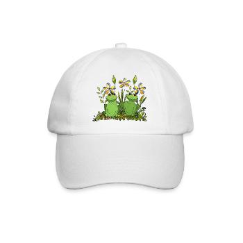 Grenouilles - Casquette classique - blanc/blanc - Devant