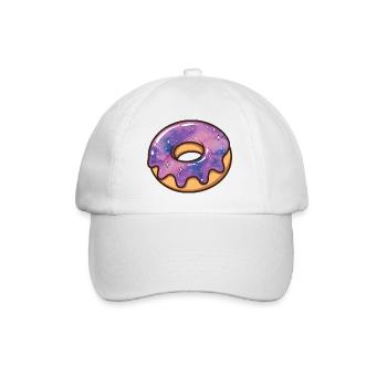 Beignet de la galaxie cosmique - Casquette classique - blanc/blanc - Devant