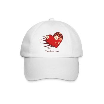 Timeless Love - Baseball Cap - white/white - Front