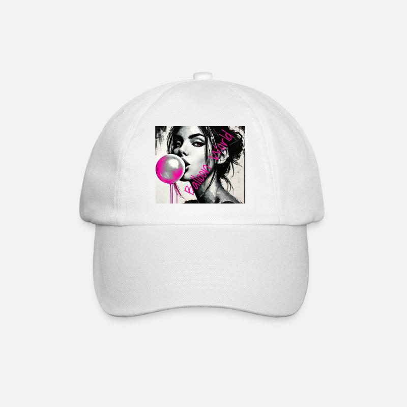 Le monde des ballons - Casquette classique - blanc/blanc