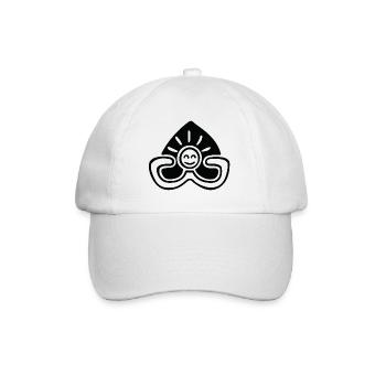 Relax and Smile - Baseball Cap - white/white - Front