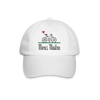 MASTER. MASTER. THANK YOU. THANK YOU, MASTER. MASTER - Baseball Cap - white/white - Front