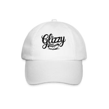 Glizzy - Cool Fast Food Design - Baseball Cap - white/white - Front