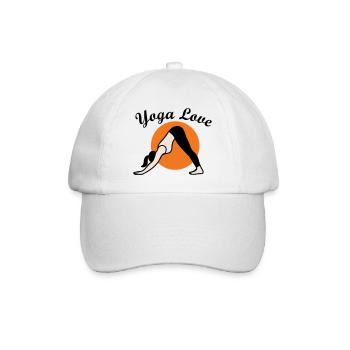 Yoga - Baseball Cap - white/white - Front