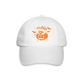 Citrouille Toutou Fun - Casquette classique - blanc/blanc - Devant