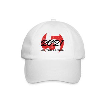 5. Geburtstag 2021 Jungen und Mädchen Geschenk - Baseballkappe - Weiß/Weiß - Vorne