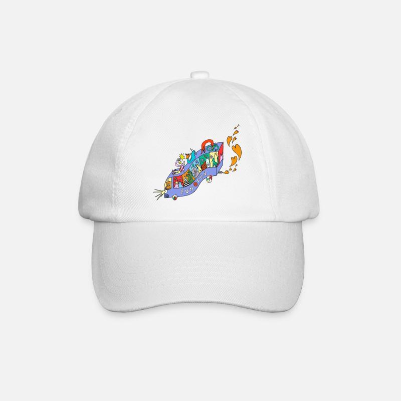 FUN_FUN_EXPRESS - Casquette classique - blanc/blanc