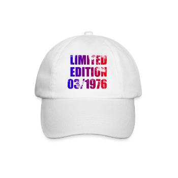 50e anniversaire Édition limitée 03/1976 - Casquette classique - blanc/blanc - Devant