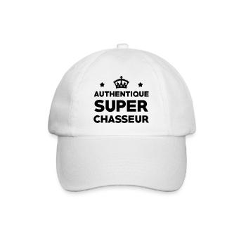 Authentischer Super Hunter - Baseballkappe - Weiß/Weiß - Vorne