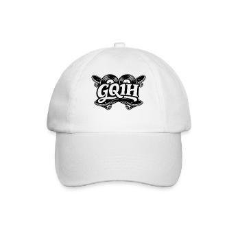 GQ1H skate  - Casquette classique - blanc/blanc - Devant