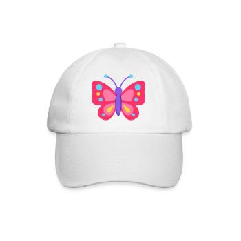 Rêve de papillon coloré - Casquette classique - blanc/blanc - Devant