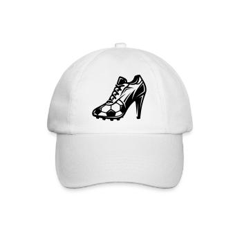 Women's Football Football Boots - Baseball Cap - white/white - Front