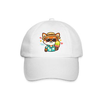 Été de Cool Fox Hawaii - Casquette classique - blanc/blanc - Devant