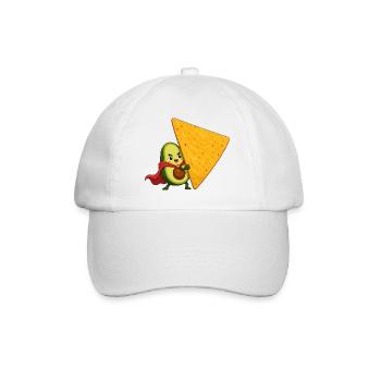 Avocado Hero and Chip - Baseball Cap - white/white - Front