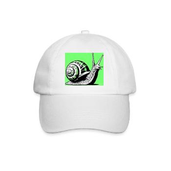 Escargot - Casquette classique - blanc/blanc - Devant