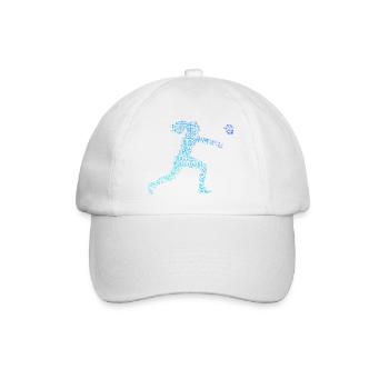 Les joueurs de baseball et le poing s’accordent ensemble - Casquette classique - blanc/blanc - Devant