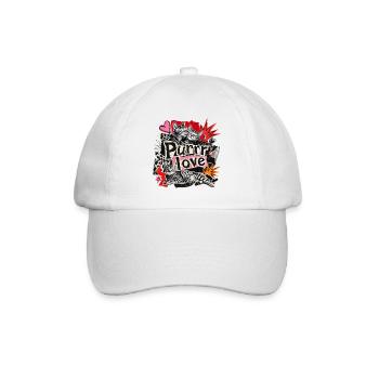 Punk Collage Bengal Cats - Baseball Cap - white/white - Front