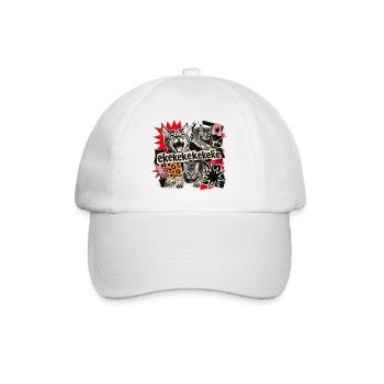 Funny Bengal Cats Complaining Meme - Baseball Cap - white/white - Front