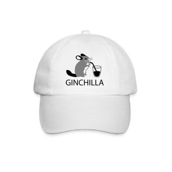 ginchilla - Gin and chilling - Baseball Cap - white/white - Front