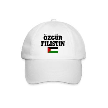özgür filistin - Baseball Cap - white/white - Front