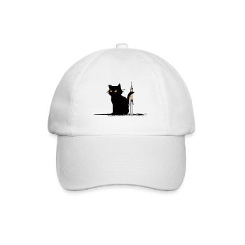 infirmière médecine du chat infirmière service de soins infirmiers - Casquette classique - blanc/blanc - Devant