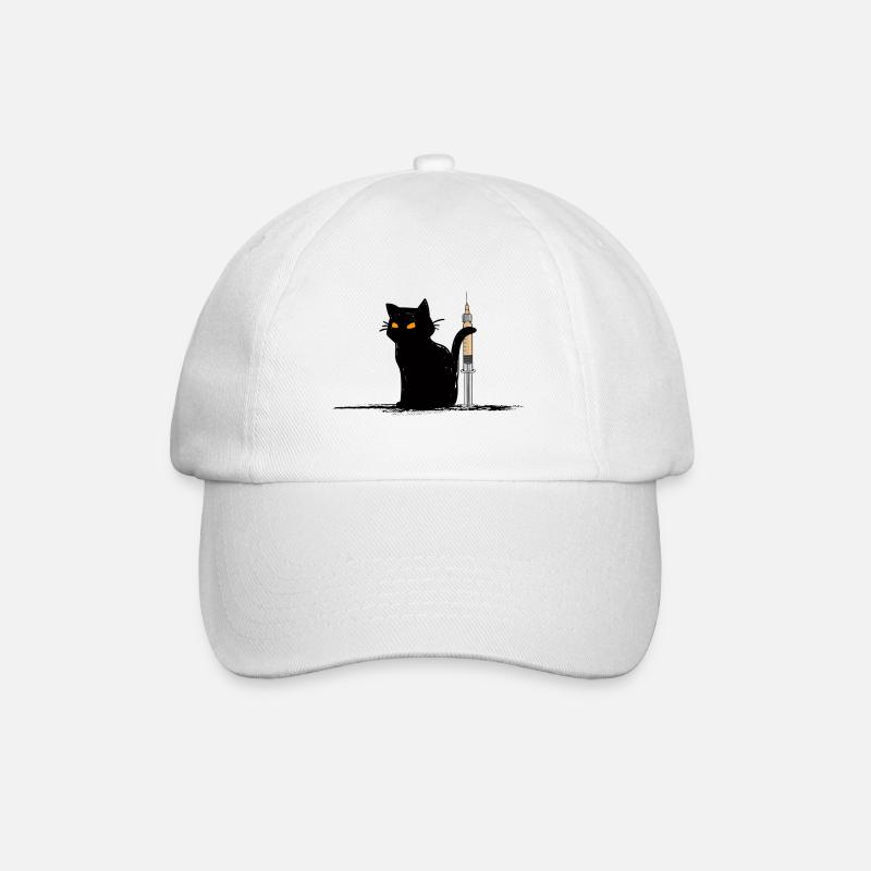 infirmière médecine du chat infirmière service de soins infirmiers - Casquette classique - blanc/blanc