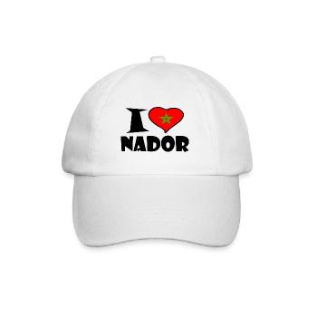 Nador - J'aime Nador - J'aime Nador - Casquette classique - blanc/blanc - Devant