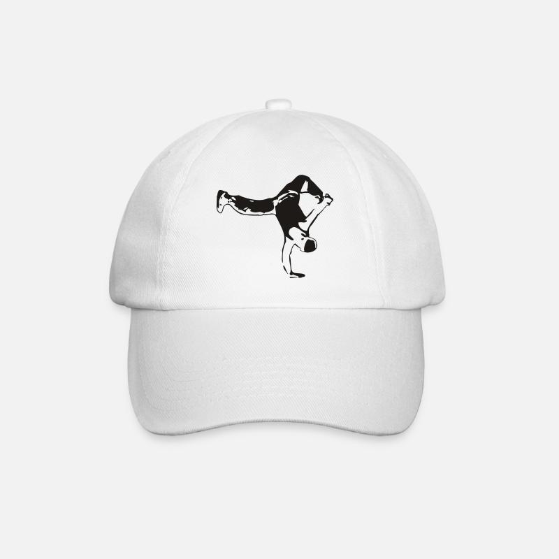 Dance, dance, dance - Baseball Cap - white/white