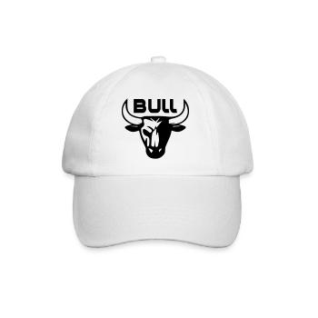 bull_3 - Baseballkappe - Weiß/Weiß - Vorne