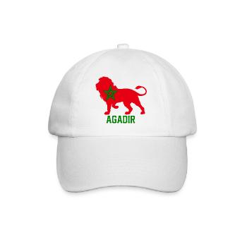 AGADIR - Casquette classique - blanc/blanc - Devant