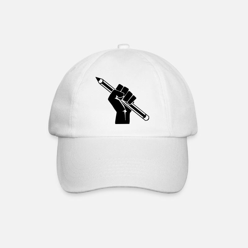 Revolution - Baseballkappe - Weiß/Weiß