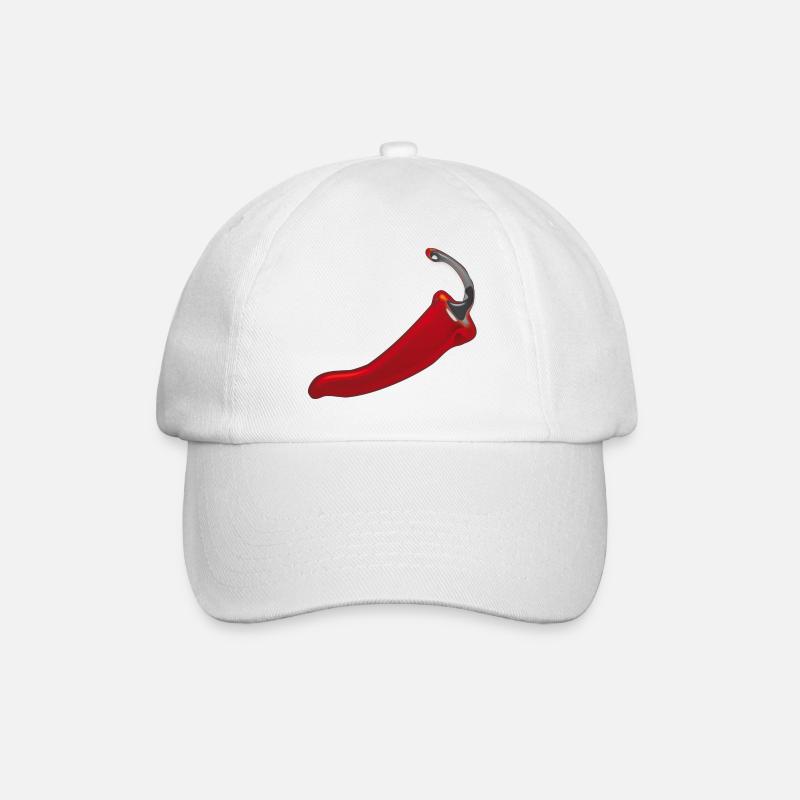 Chili - Baseballkappe - Weiß/Weiß