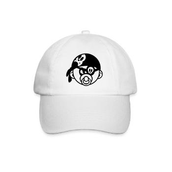 pirate de bébé - Casquette classique - blanc/blanc - Devant
