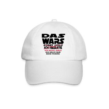 Enterrement de vie de je jetai marier ... Je - Casquette classique - blanc/blanc - Devant