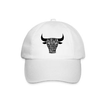 steak - Casquette classique - blanc/blanc - Devant