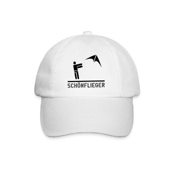 Schönflieger - Baseballkappe - Weiß/Weiß - Vorne