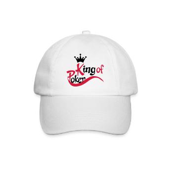 poker - Casquette classique - blanc/blanc - Devant