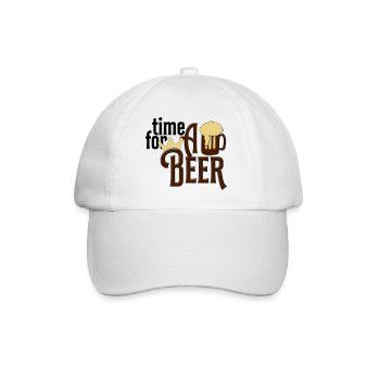 beer - Baseball Cap - white/white - Front