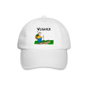 Wanderlust - Baseballkappe - Weiß/Weiß - Vorne